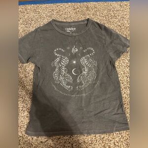 Golden Hour Gray Baby Tee